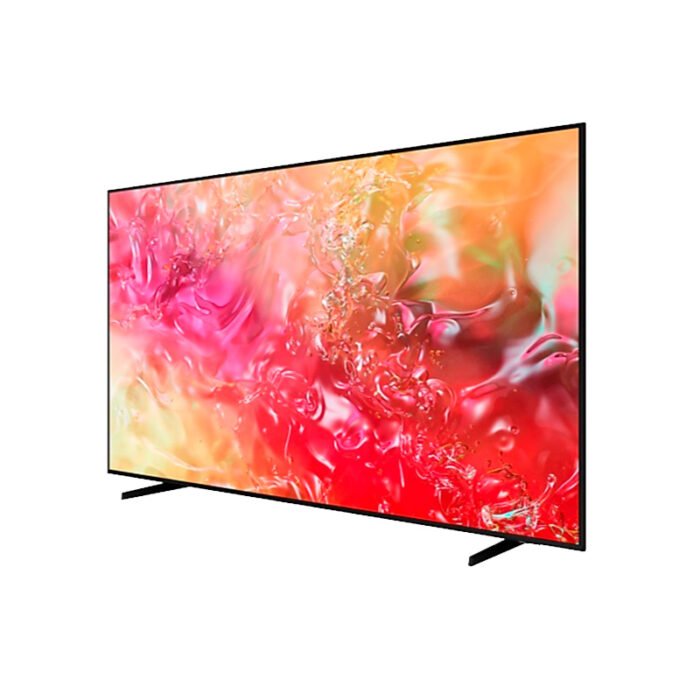 ⁦سامسونج شاشة 75 بوصة 4K بتقنية الترقية، LED HDR ذكي، كريستال UHD، تقنية PurColor، نظام تشغيل سامسونج Tizen، تقنية Q-Symphony، باللون الأسود UA75DU7000UXSA⁩ - الصورة ⁦7⁩
