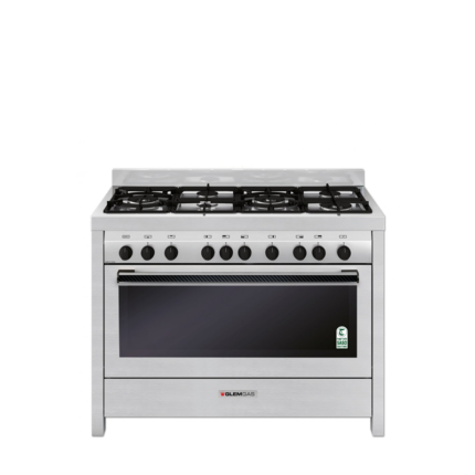 فرن جليم غاز 60×120 بستة عيون غاز مع مروحتين ومقلاة هوائية – MGW626RRAF