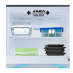 باناسونيك ثلاجة بفريزر علوي , سعة 14.4 قدم³ , إنفرتر موفر للطاقة , لون فضي ,NR-BC535VSSA - الصورة 4