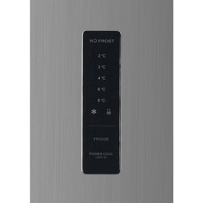 ⁦زيترست ثلاجة مقاس 17.5 قدم مكعب 490 لتر ,عاكس _فولاذ -ZRF490SIH⁩ - الصورة ⁦3⁩