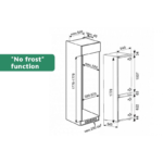 ميديا ثلاجة - بابين ,8 قدم – بلت ان – أبيض -MDRE353FGU01SA - الصورة 3