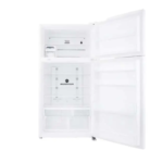 ⁦هيتاشي ثلاجة بابين مزودة بتقنية الإنفرتر، بسعة إجمالية تبلغ 21.2 قدم مكعب (600 لتر)، باللون الأبيض- R-V805PS1KVTWH⁩ - الصورة ⁦2⁩