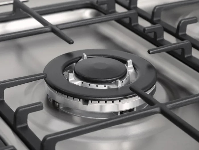 ⁦فرن فيستل غاز مقاس 60*90 سم , مروحة توزيع الحرارة , مروحة تبريد , سيخ شواية , شبك خفيف ، تركي FG9E5086NX⁩ - الصورة ⁦3⁩