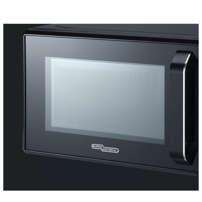⁦فرن ميكروويف سوبر جنرال  20 لتر – 700 واط – أسود – KSGMM920N⁩ - الصورة ⁦4⁩