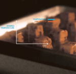 ⁦ميديا فرن غاز ستانلس ستيل – 115 لتر – 5 شعلات – فضي – 36 -LMG5G022⁩ - الصورة ⁦4⁩