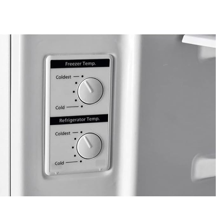 ⁦ثلاجة هيتاشي بابين مع فريزر علوي – 15.9 قدم – 450 لتر – إنفرتر – فضي – R-V606PS9KPSV⁩ - الصورة ⁦4⁩