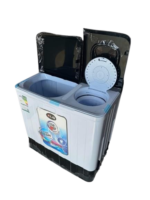 ⁦كي ال جي غسالة بحوضين 10 كجم أبيض - KLG-TT12B⁩ - الصورة ⁦2⁩