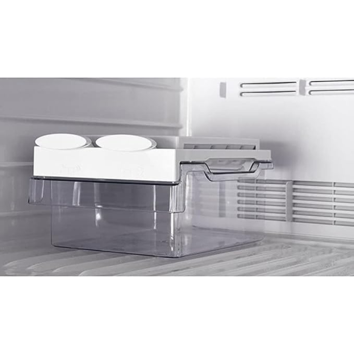 ⁦ثلاجة هيتاشي بابين مع فريزر علوي – 15.9 قدم – 450 لتر – إنفرتر – فضي – R-V606PS9KPSV⁩ - الصورة ⁦5⁩