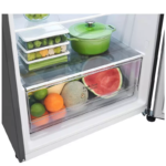 ثلاجة ال جيبابين بفريزر علوي، انفرتر، تدفق هواء متعدد، 14 قدم، 395 لتر، فضي - LT15DBBDIV - الصورة 9