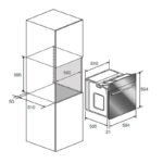 ⁦كتشن لاين فرن بلت ان مقاس 60 كهرباء , 6 وظائف , صنع في إيطاليا - FE6V063AXN⁩ - الصورة ⁦2⁩