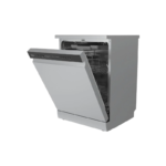 ميديا غسالة صحون 14 مكان – 10 برامج، 3 أرفف، واي فاي، فتح باب تلقائي، لون فضي – WQP14W5233CS - الصورة 2