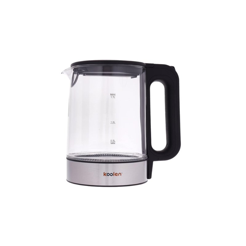 800102021.png كولن غلاية كهربائية زجاج مع أضاءه- 2200 واط، سعة 1.7 لتر، 800102021 - الصورة 1