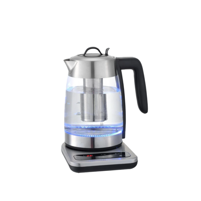 ⁦كولن غلاية كهربائية لصنع الشاي – زجاجية، سعة 1.8 لتر، 2200 واط – 800102027⁩ - الصورة ⁦2⁩