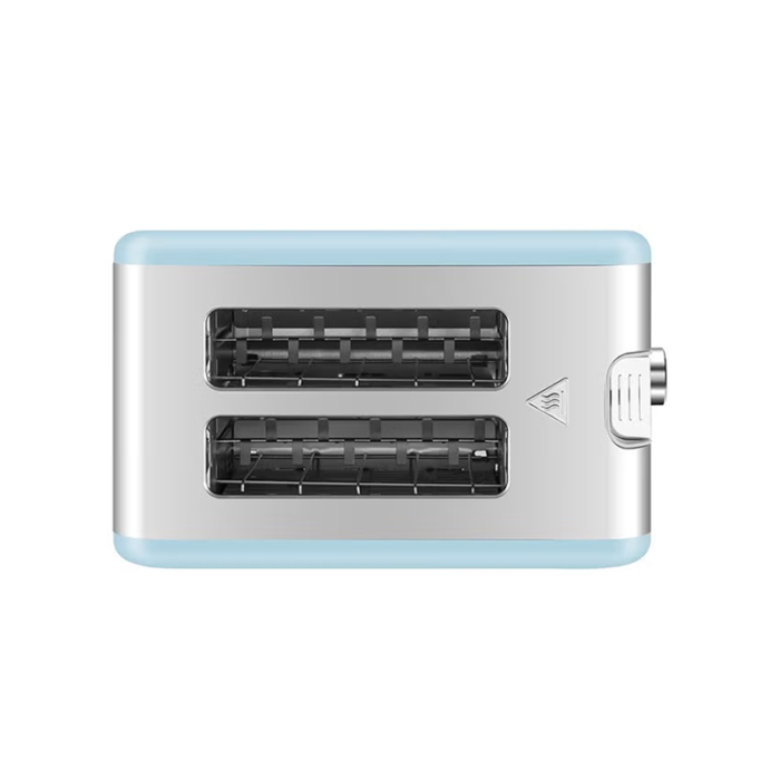 ⁦محمصة خبز مزدوجة من الستانلس ستيل – 930 واط – لون ازرق سماوي– موديل 800104013⁩ - الصورة ⁦5⁩