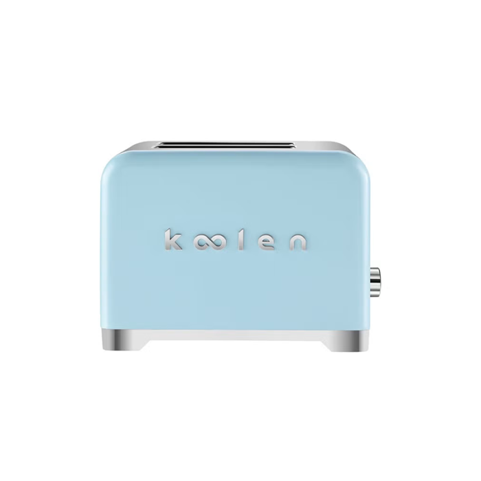 ⁦محمصة خبز مزدوجة من الستانلس ستيل – 930 واط – لون ازرق سماوي– موديل 800104013⁩ - الصورة ⁦2⁩