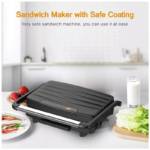 ⁦كولن صانعة الساندويتش  750 واط لون اسود  800106002⁩ - الصورة ⁦3⁩