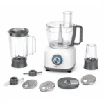 محضر طعام كولن 800 واط 1.2 لتر – خلاط وعجان ومفرمة متعددة الوظائف 801102005