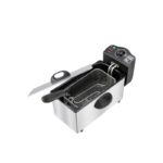 كولن قلاية زيت عميقة 2000 واط، سعة 3 لتر، لون فضي - 816102004