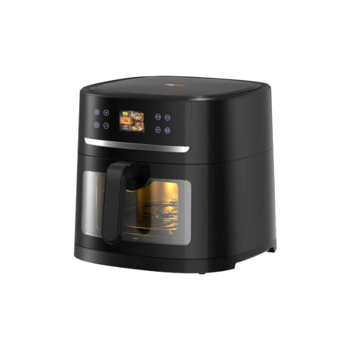 ⁦816102020 كولن قلاية هوائية 1800 واط بتقنية الذكاء الاصطناعي 24 برنامج، سعة 8 لتر ، لون أسود⁩ - الصورة ⁦4⁩