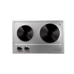 816105004 كولن موقد سطح كهربائي مزدوج 1000 واط + 1500 واط اسود - الصورة 4