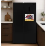 ⁦ثلاجة دانسات بابين 15.6 قدم – 444 لتر – نوفروست – إنفرتر – أسود – DAN1568NF⁩ - الصورة ⁦2⁩