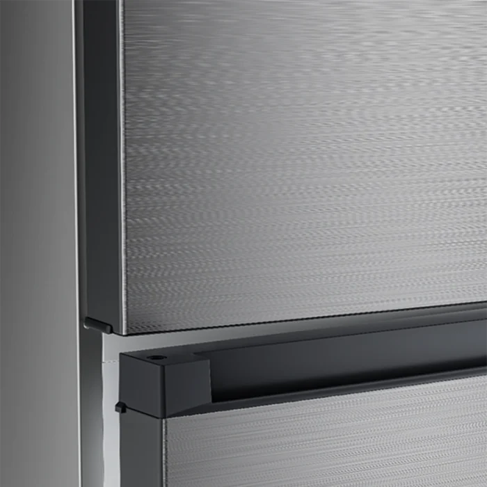 ⁦ثلاجة ميديا بابين فريزر علوي 18.3 قدم ستيل بتحكم إلكتروني صناعة تايلاندي– MDRT687FGU46DI⁩ - الصورة ⁦5⁩