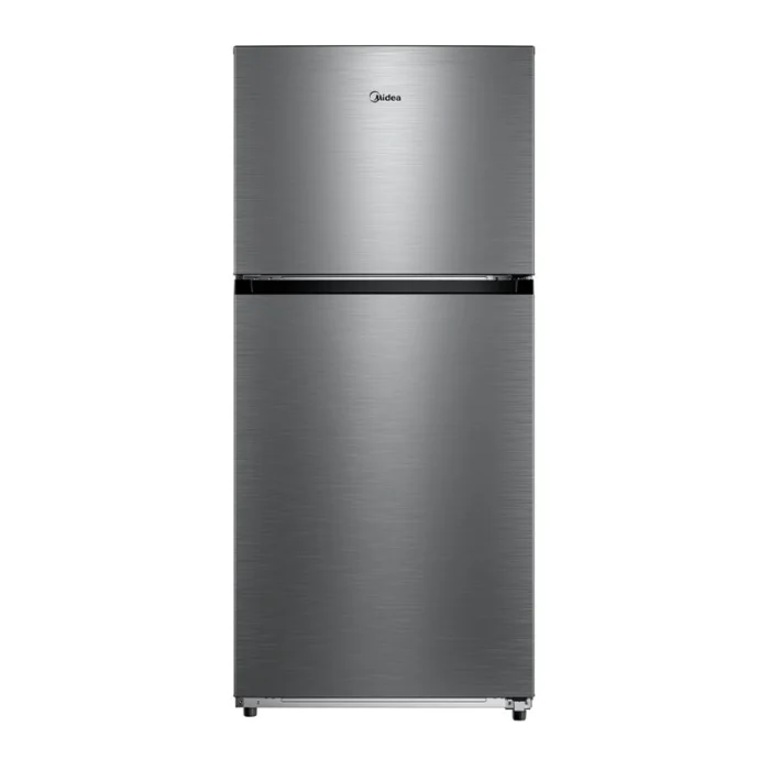 ⁦ثلاجة ميديا بابين فريزر علوي 18.3 قدم ستيل بتحكم إلكتروني صناعة تايلاندي– MDRT687FGU46DI⁩ - الصورة ⁦1⁩