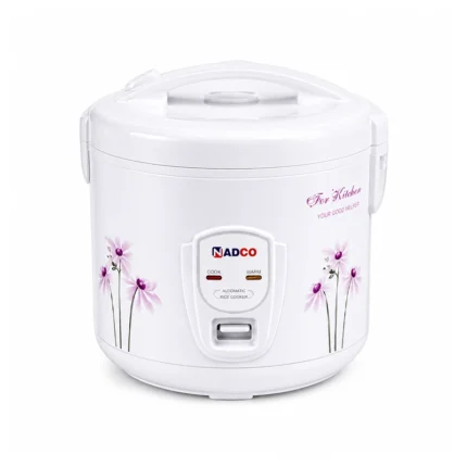 نادكو – قدر فاخر لتحضير الأرز وسلق الطعام، سعة 2.8 لتر – NC-528DL