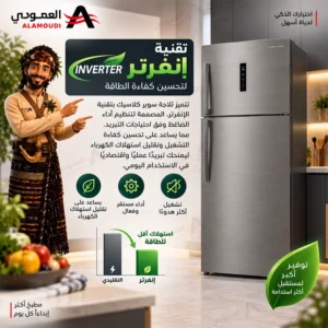 ثلاجة سوبر كلاسيك بابين 580 لتر (20.5 قدم) بخار إنفرتر فضي – SPCRF-779N 3 Untitled 3 24