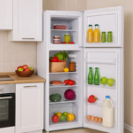 ⁦ثلاجة بابين ثلج جي في سي برو 11 قدم 311 لتر لون أبيض – GVDS-500⁩ - الصورة ⁦4⁩