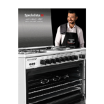 ⁦فرن جليم غاز 60×90 بستة عيون (4 غاز + 2 كهرباء) مع مروحة للهواء الساخن-SE966GIFS⁩ - الصورة ⁦11⁩