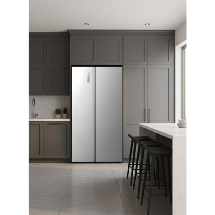 ⁦ثلاجة دانسات 17.6 قدم بخار استيل دولابي – DAN1760NF STEEL⁩ - الصورة ⁦5⁩