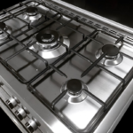 ⁦جليم غاز فرن غاز 60*90، 5 عين، امان كامل، ايطالي، استيل -AL9612GIFS⁩ - الصورة ⁦8⁩