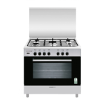 جليم غاز فرن غاز 60*90، 5 عين، امان كامل، ايطالي، استيل -AL9612GIFS