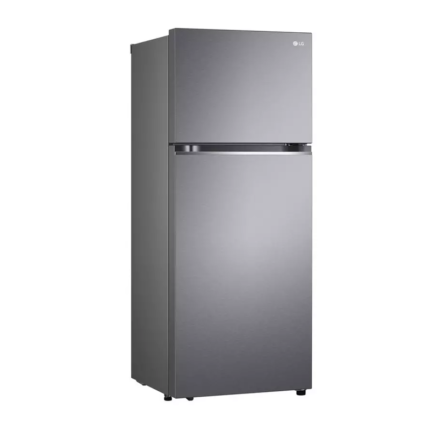 ثلاجة ال جيبابين بفريزر علوي، انفرتر، تدفق هواء متعدد، 14 قدم، 395 لتر، فضي - LT15DBBDIV