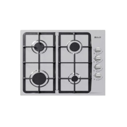 BL65-400X بولم  سطح 4 عيون غاز شبكي ثقيل هيفي ديوتي (جنب) 60 استيل