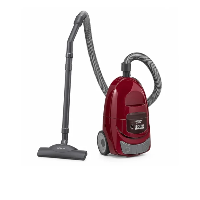 cv-w1600wr -1 مكنسة كهربائية هيتاشي، 5 لتر، 1600 واط، أحمر - CV-W1600WR - الصورة 1