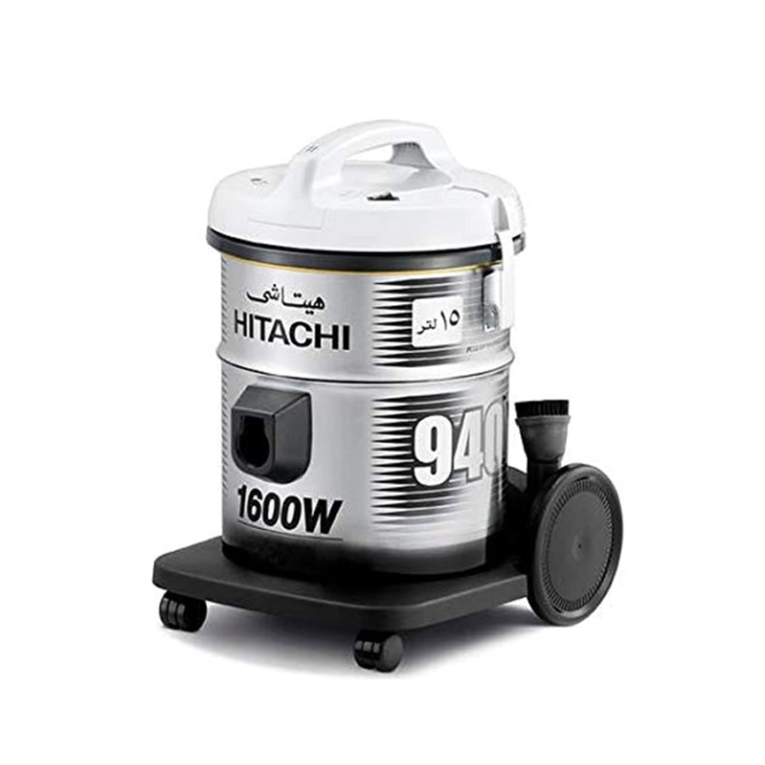 ⁦هيتاشي  مكنسة كهربائية  1600 واط سعه 15 لتر- CV940Y-SS220-PG⁩ - الصورة ⁦3⁩