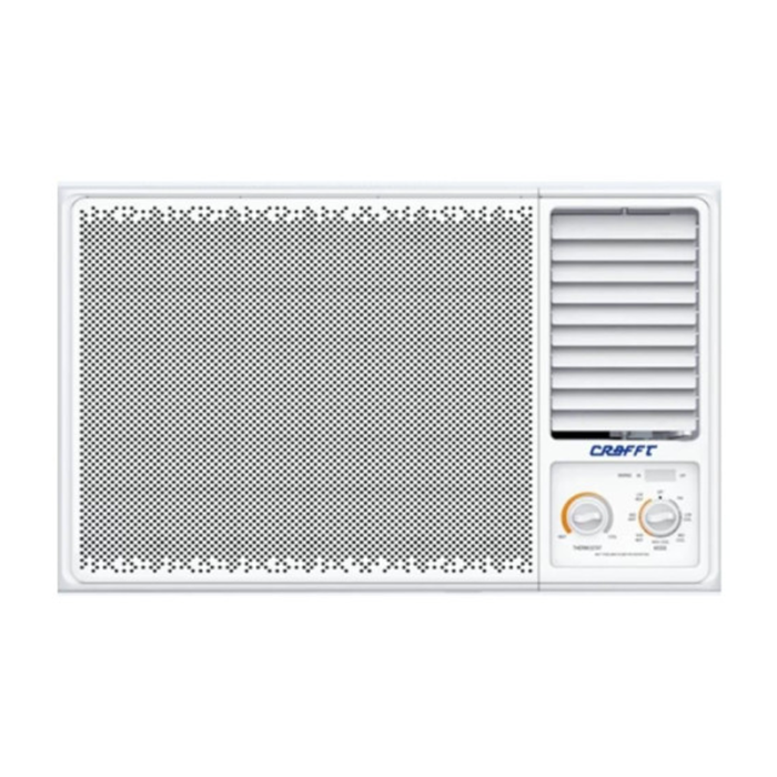 ⁦كرافت مكيف شباك 24 وحدة 21800 قدرة فعلية - CWACH24C⁩ - الصورة ⁦2⁩