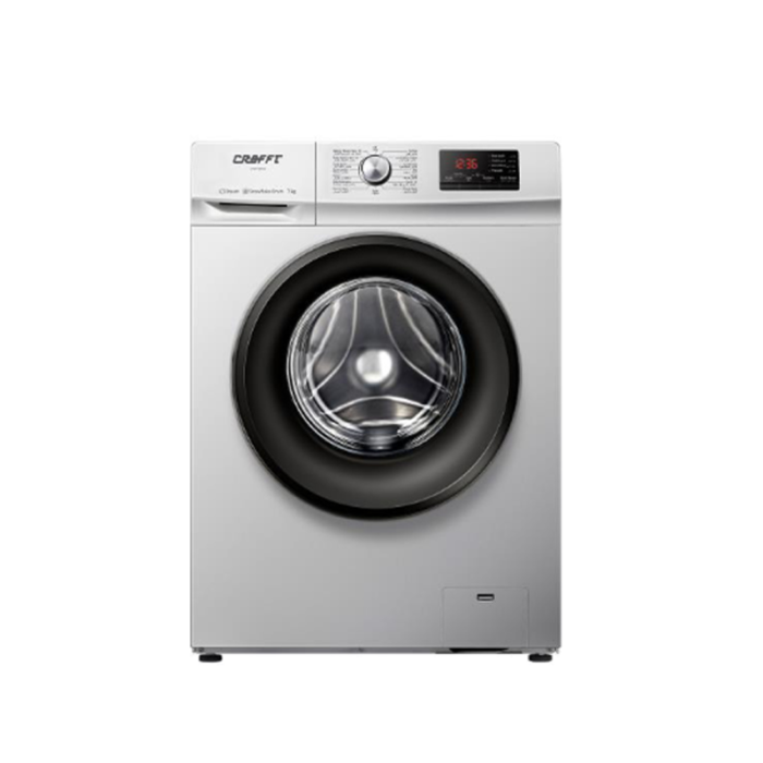 ⁦كرافت غسالة  اتوماتيك فتحة أمامية 7 كيلو أبيض - CWF70HW⁩ - الصورة ⁦3⁩