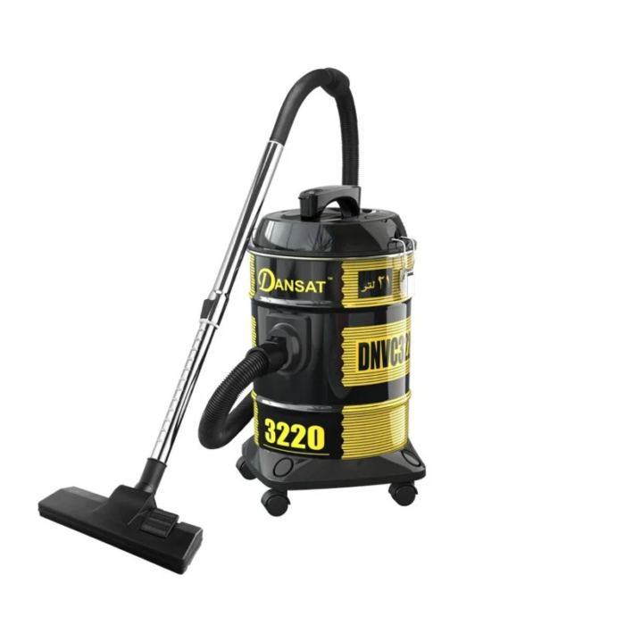 ⁦دانسات مكنسة برميل 21 لتر 1400 واط اسود - DNVC3220B⁩ - الصورة ⁦2⁩