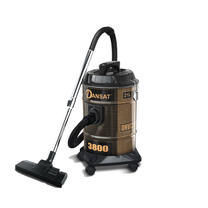 ⁦دانسات مكنسة برميل 21 لتر 1800 واط اسود - DNVC3800B⁩ - الصورة ⁦2⁩