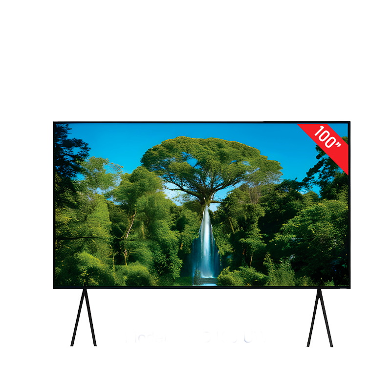dtd100uws_1.png دانسات شاشة 100 بوصة، دقة الوضوح كيو ليد، نظام التشغيل ويب اوس، رسيفر داخلي، حامل جداري، 2 ريموت، DTQ100UWS. - الصورة 1
