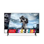 شاشة دانسات 85 بوصة , دقة الوضوح 4K , نظام تشغيل ويبوس , رسيفر داخلي , حامل جداري , 2 ريموت  DTD85UWS