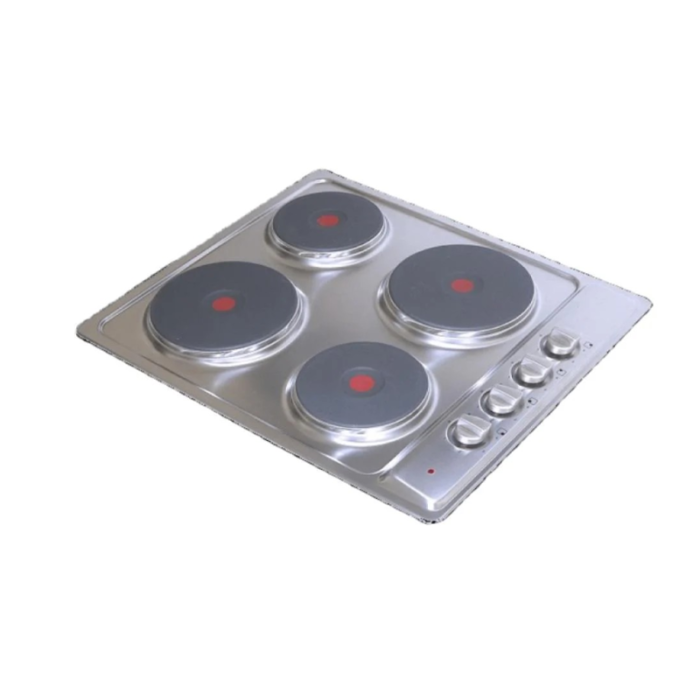 ⁦كتشن لاين سطح كهرباء 4 عين حجر - 60 سم - إيطالي - استيل - E4010⁩ - الصورة ⁦3⁩