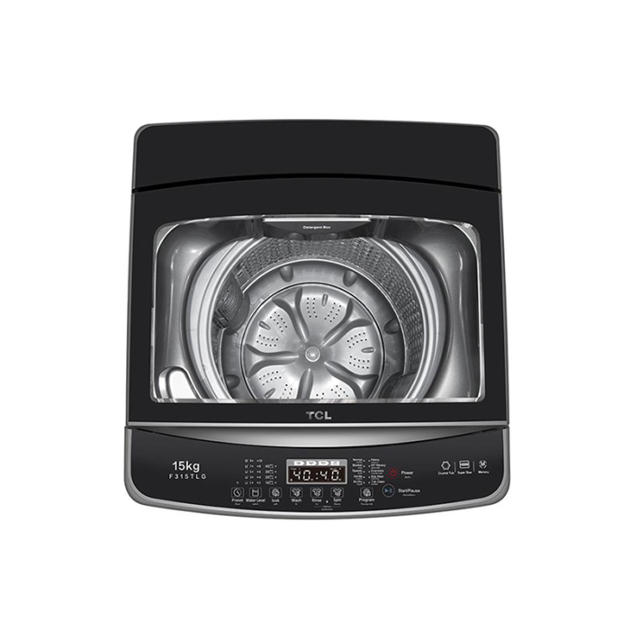 ⁦غسالة TCL أوتوماتيك علوية سعة 15 كغ – فضي – F315TLG⁩ - الصورة ⁦4⁩