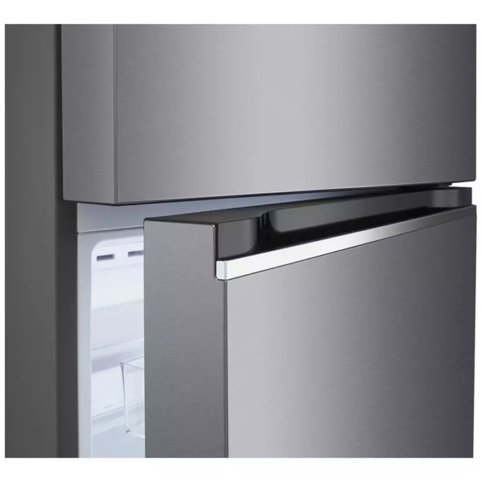 ⁦ثلاجة ال جيبابين بفريزر علوي، انفرتر، تدفق هواء متعدد، 14 قدم، 395 لتر، فضي - LT15DBBDIV⁩ - الصورة ⁦7⁩