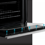 ⁦جليم غاز فرن كهرباء بلت ان 60 سم, 4 وظائف, عازل حراري, استيل - FE43X⁩ - الصورة ⁦3⁩