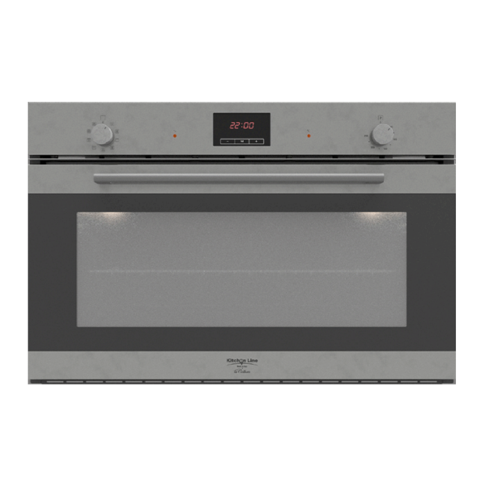 ⁦كتشن لاين فرن بلت ان لاكتورا 60*90 كهرباء 9 وظائف ديجيتال 2 مروحة ،FE9VV092EXN.B00.K⁩ - الصورة ⁦3⁩