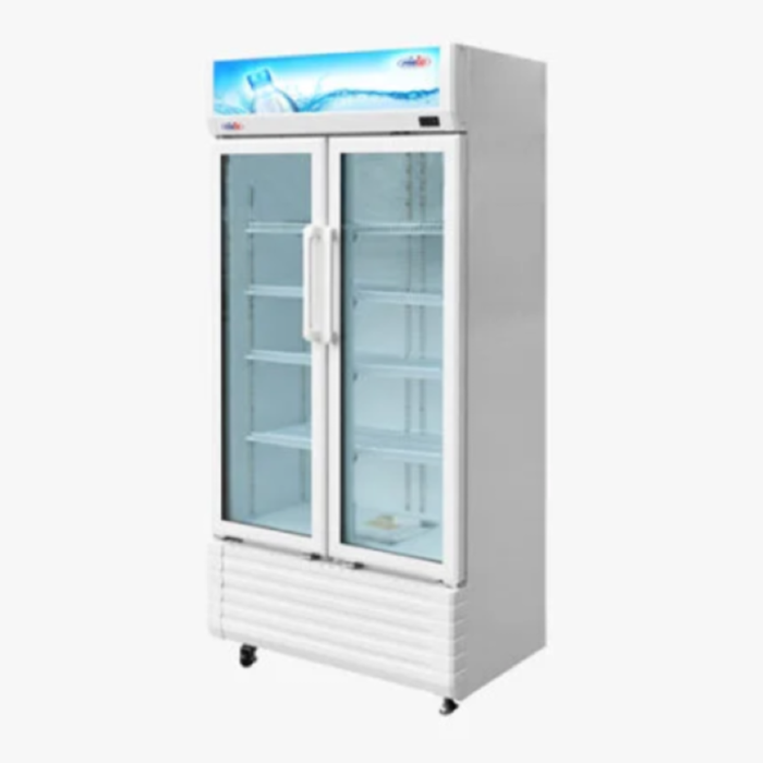 ⁦فريجو ثلاجة بابين زوجاجيين ,بسعة 610 لترًا (21 قدمًا مكعبًا) FRSC6102X⁩ - الصورة ⁦2⁩